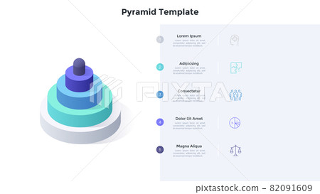 Modern Infographic Vector Template 82091609