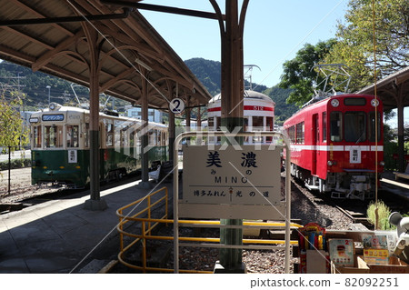 Former Meitetsu Minomachi Line Mino Station (Mino City, Gifu Prefecture) 82092251
