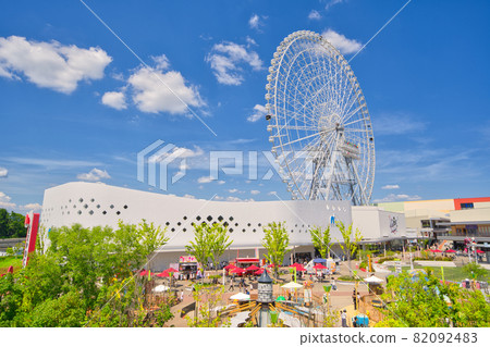 [Osaka] July, Expo City in the blue sky 82092483