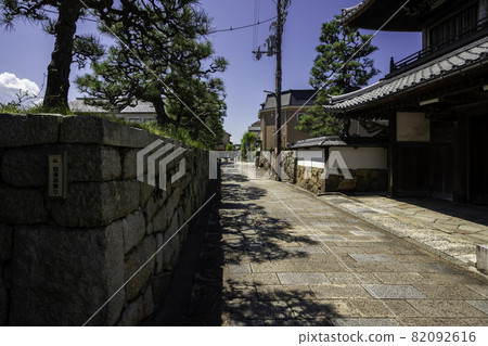 滋賀縣彥根市彥根市，從雷光寺到四番町廣場 82092616