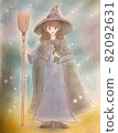 Cute witch 82092631