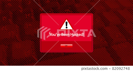 Futuristic Digital Technology Vector Background. Cyber Attack, Ransomware, Malware, Scareware Concept Futuristic Digital Technology Vector Background. Cyber Attack, Ransomware, Malware, Scareware Concept 82092748