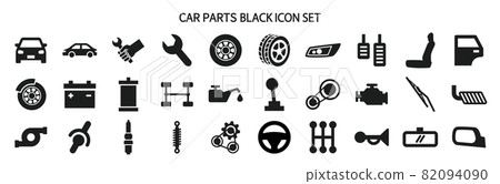 汽車零件圖標集 82094090