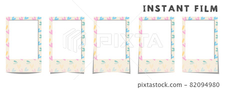 Instant film style frame, Cream, Heart, instant film style Instant film style frame, Cream, Heart, instant film style 82094980