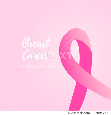 Breast Cancer Awareness Ribbon symbol, vector icon illustration Breast Cancer Awareness Ribbon symbol, vector icon illustration 82095745