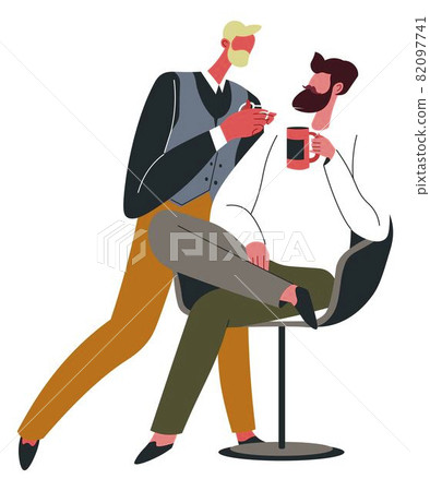 Barber shop service, haircut and beard trimming Barber shop service, haircut and beard trimming 82097741