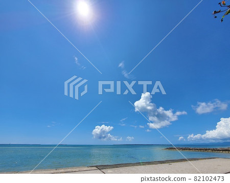 Okinawa Ishigaki Island Cobalt Blue Sea Okinawa Ishigaki Island Cobalt Blue Sea 82102473
