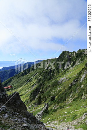 The view I hoped for after climbing the Senjojiki Cirque (2021/8/28 Nagano Prefecture) The view I hoped for after climbing the Senjojiki Cirque (2021/8/28 Nagano Prefecture) 82102966