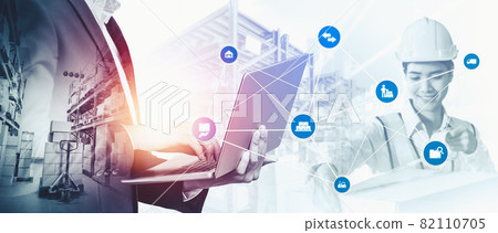 Smart warehouse management system with innovative internet of things technology 82110705