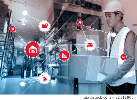 Smart warehouse management system with innovative internet of things technology Smart warehouse management system with innovative internet of things technology 82111903