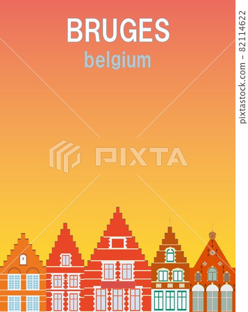 Bruges brugge Belgium belgium evening view 82114622