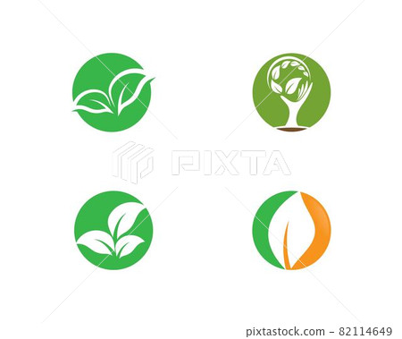Ecology logo template vector icon illustration Ecology logo template vector icon illustration 82114649