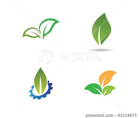 Ecology logo template vector icon illustration Ecology logo template vector icon illustration 82114673