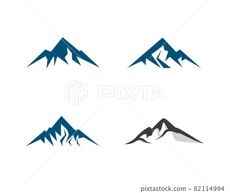 Mountain logo template vector icon illustration Mountain logo template vector icon illustration 82114994