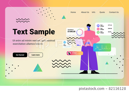 businessman using cryptocurrency mining application virtual money transfer app banking transaction digital currency 82116128