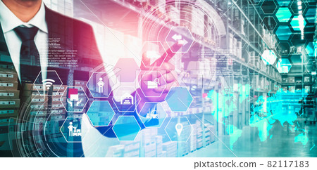 Smart warehouse management system with innovative internet of things technology 82117183