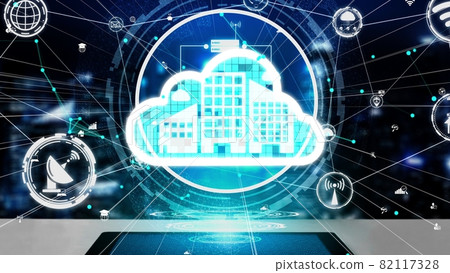 Conceptual cloud computing and data storage technology for future innovation 82117328