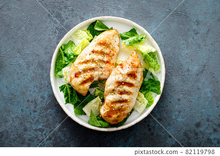 Grilled chicken breast, barbecued meat Grilled chicken breast, barbecued meat 82119798