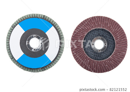 Sandpaper disk. flat sandpaper sanding grinding polishing wheels blades isolated on white with clipping path Sandpaper disk. flat sandpaper sanding grinding polishing wheels blades isolated on white with clipping path 82121552