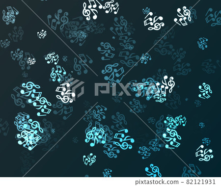 Glitter notes - Stock Illustration [82121931] - PIXTA