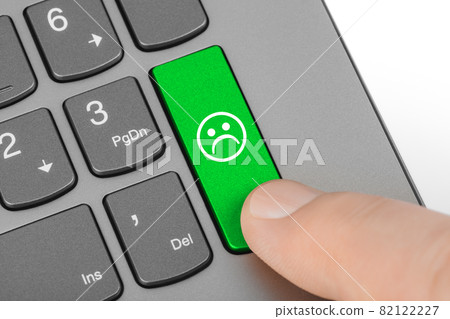 Computer keyboard with smile key Computer keyboard with smile key 82122227