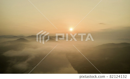 Sunrise, Unhae, Yangseo-myeon, Namhan River, Yangping-gun, Gwangju, Gyeonggi-do Sunrise, Unhae, Yangseo-myeon, Namhan River, Yangping-gun, Gwangju, Gyeonggi-do 82124132