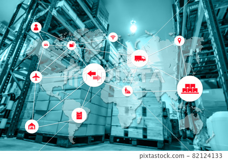 Smart warehouse management system with innovative internet of things technology Smart warehouse management system with innovative internet of things technology 82124133