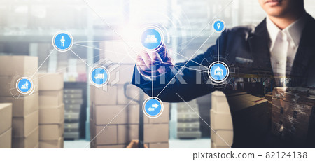 Smart warehouse management system with innovative internet of things technology Smart warehouse management system with innovative internet of things technology 82124138