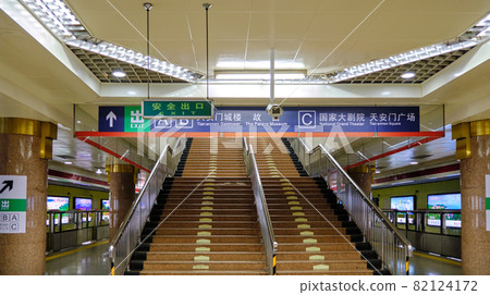 Tiananmen West station of the Beijing subway Line 1 82124172