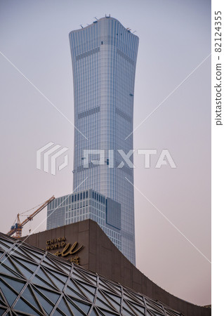 CITIC Tower, China Zun Tower skyscraper in Beijing, China CITIC Tower, China Zun Tower skyscraper in Beijing, China 82124355