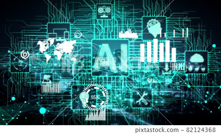 AI Learning and Artificial Intelligence conceptual . 82124368