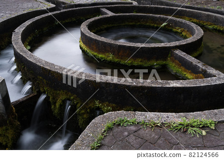Waterfall head circular diversion work Waterfall head circular diversion work 82124566
