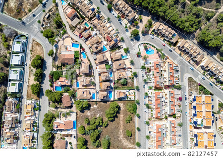 Pinar de Campoverde residential district view from above Pinar de Campoverde residential district view from above 82127457