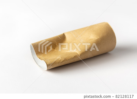 Crushed toilet paper core Toilet paper core Work material Recycle 82128117