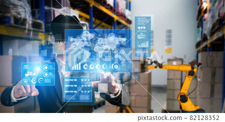 Future virtual reality technology for innovative VR warehouse management 82128352