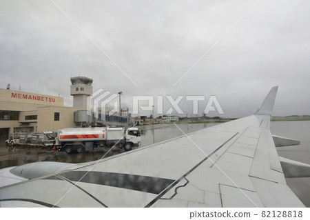 北海道女滿別機場的景觀和鳥瞰圖 北海道女滿別機場的景觀和鳥瞰圖 82128818