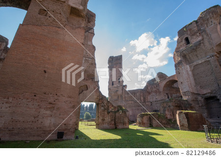 Ancient Rome Baths of Caracalla 82129486