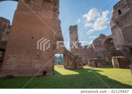 Ancient Rome Baths of Caracalla 82129487