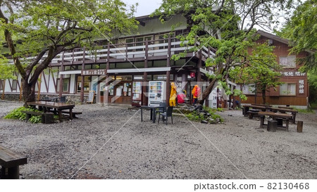 Kamikochi in the rain, Myojinkan Kamikochi in the rain, Myojinkan 82130468