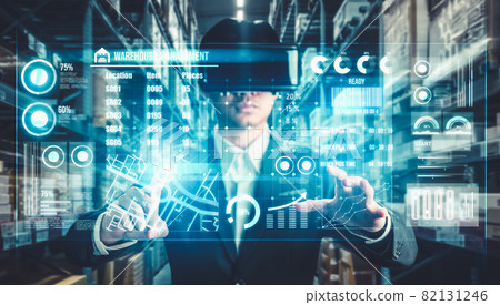 Future virtual reality technology for innovative VR warehouse management 82131246