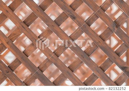 Wooden mesh or lattice abstract design pattern wood interior background Wooden mesh or lattice abstract design pattern wood interior background 82132252