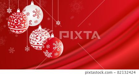 Patterned Christmas ornament set. 82132424