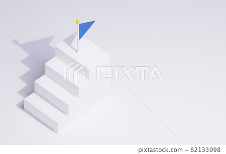 3D material_simple stairs and flags 3D material_simple stairs and flags 82133998