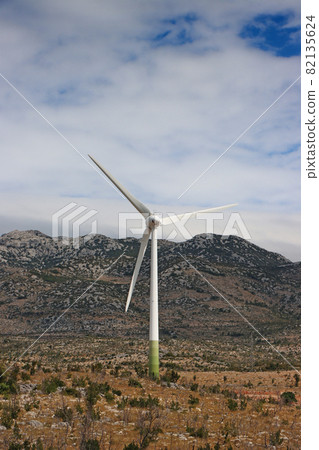 Wind turbines, wind farm, windy area of Croatia Wind turbines, wind farm, windy area of Croatia 82135624