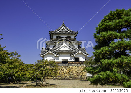 Hikone Castle castle tower, Hikone City, Shiga Prefecture 82135673