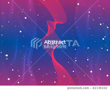 Abstract curve background 82136102