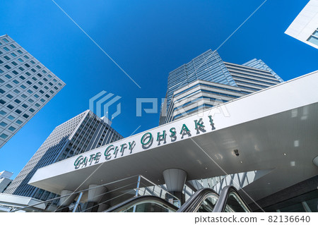 在日本的東京都市風景我想看門城市大崎 在日本的東京都市風景我想看門城市大崎 82136640
