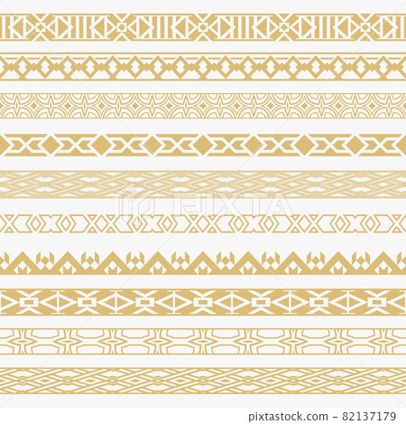 Vector set of dividers. 82137179