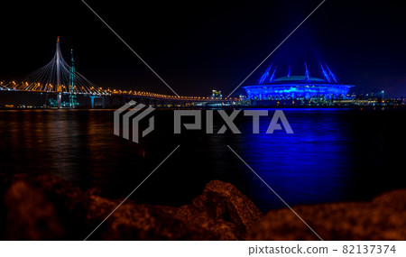 Stadium St. Petersburg arena (Gazprom arena), which will host the matches of the European football Championship in 2020 and the final of the Champions League in 2021 Stadium St. Petersburg arena (Gazprom arena), which will host the matches of the European football Championship in 2020 and the final of the Champions League in 2021 82137374