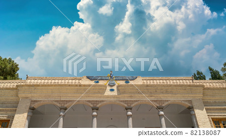 Ateshkadeh Zoroastrian fire temple in Yazd, Iran 82138087
